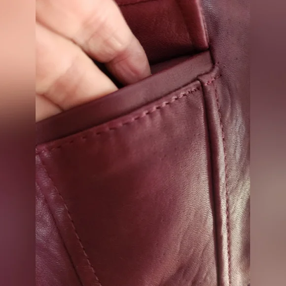 Knoles & Carter Women's Italian lamb skin Jackets.size L.New condition ❤️. - Picture 7 of 10